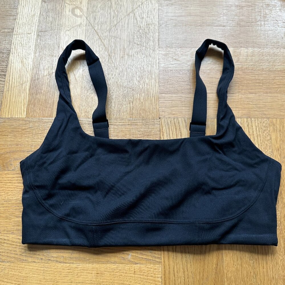 ALL ACCESS Flow Corset Low Impact Sports Bra BLACK NEW WOT
